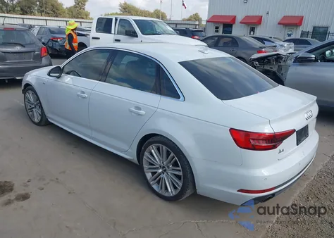 2017 Audi A4 2.0T Premium from USA, damaged, VIN WAULNAF46HN024216